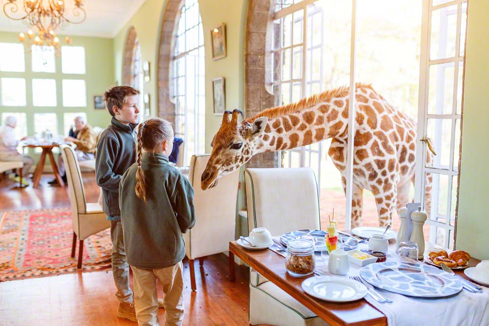 The Giraffe Manor, one of the best experiences known to humankind