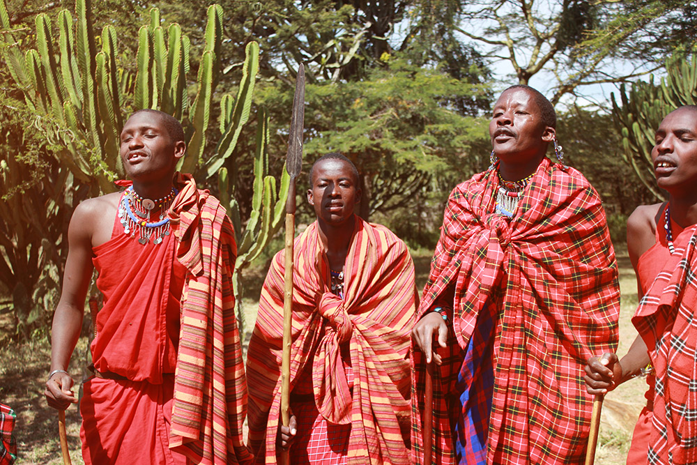 Massai Blankets, Kenya (G Adventures)