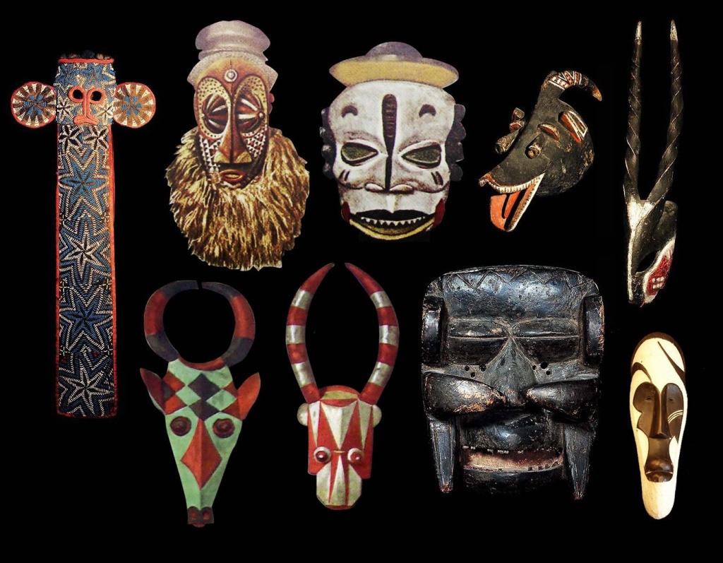 Kenyan masks (Answersafrica.com)