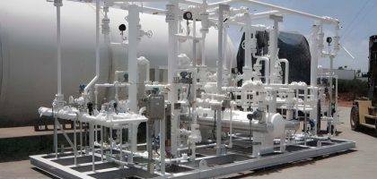 EN-FAB Inc. Oil & Gas Pressure Reducing Regulating Skids